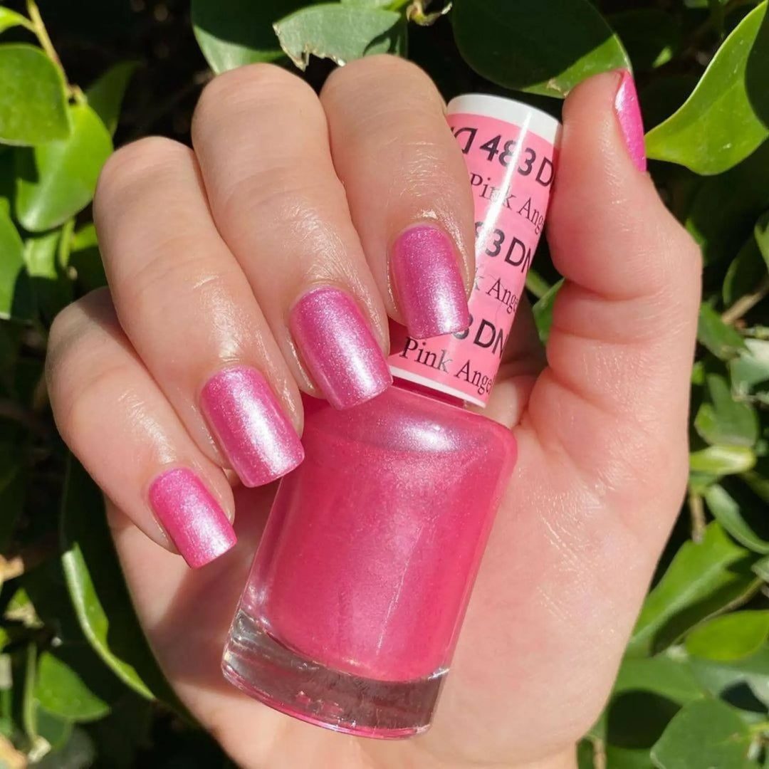 DND Gel #483 Pink Angel – nail swatch
