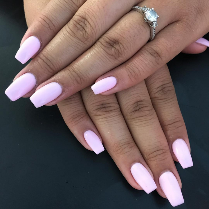 DND Gel #496 Bellet Slipper – nail swatch