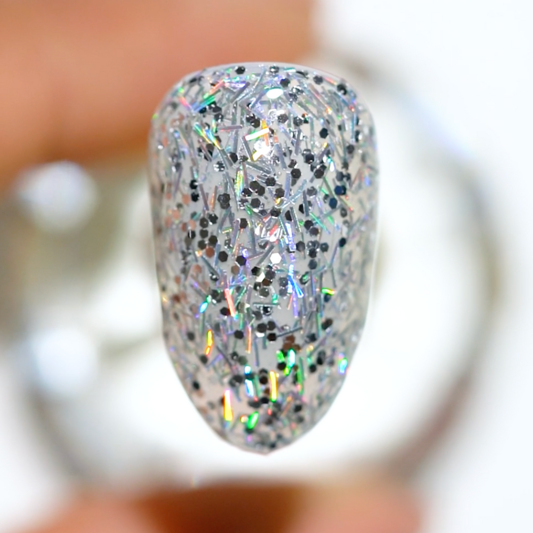 DND Gel #523 Rainbow Day – nail swatch