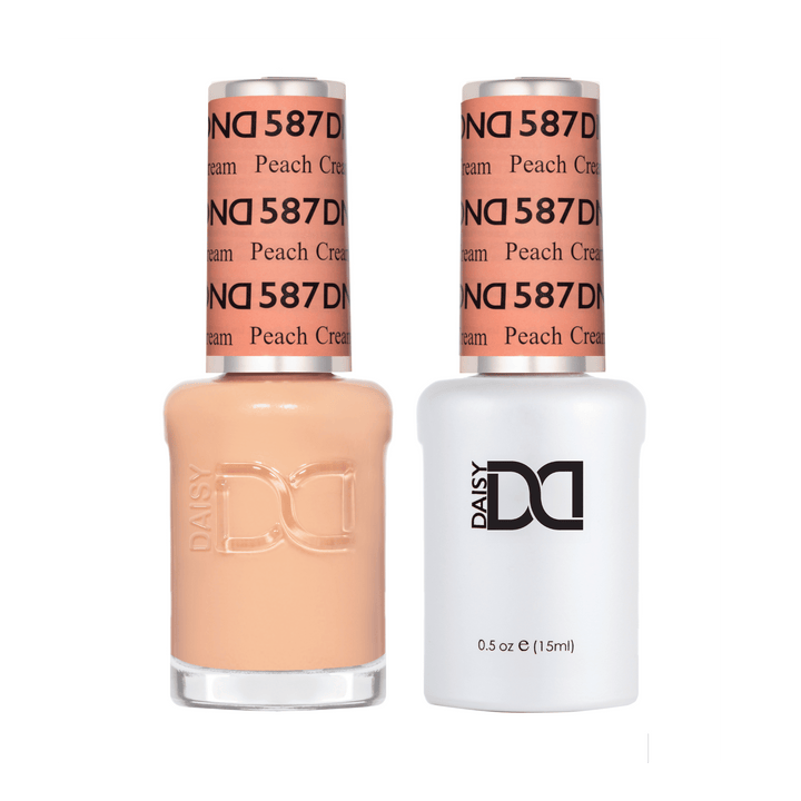 DND Gel #587 Peach Cream