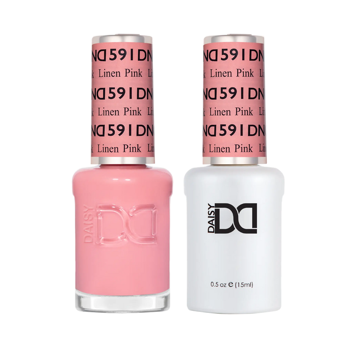 DND Gel #591 Linen Pink