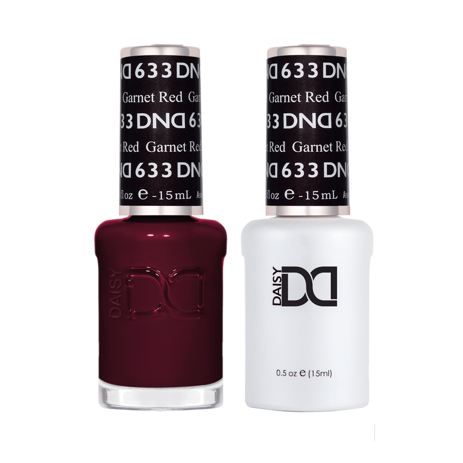 DND Gel #633 Garnet Red