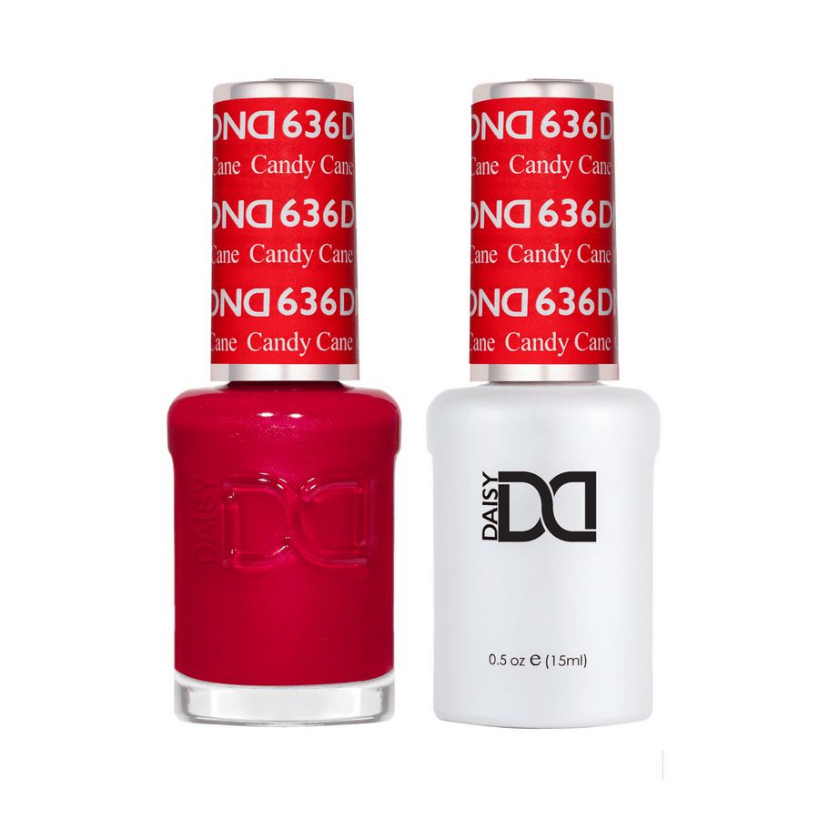 DND Gel #636 Candy Cane