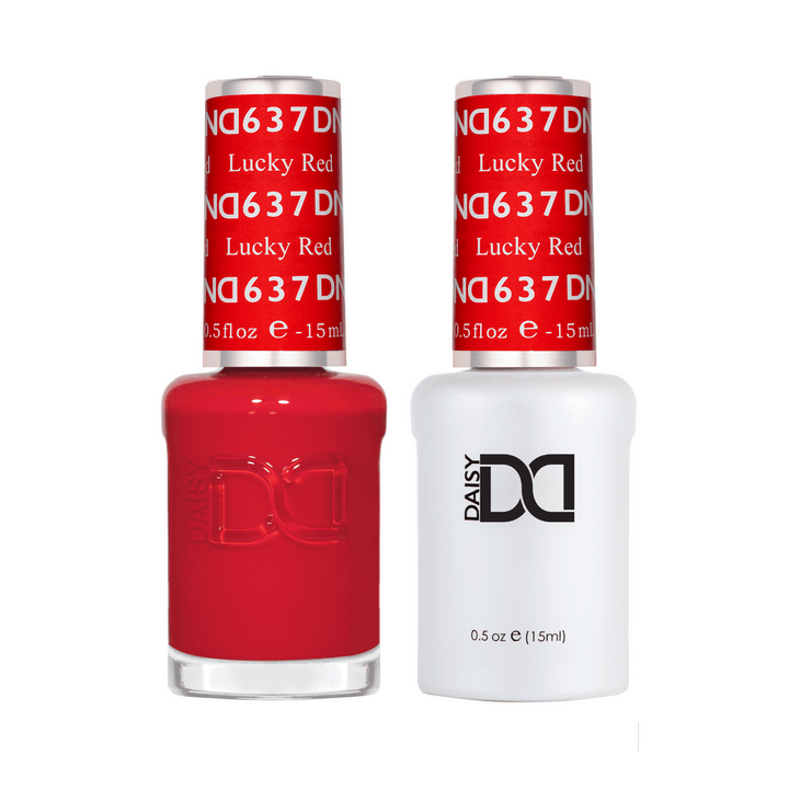 DND Gel #637 Lucky Red