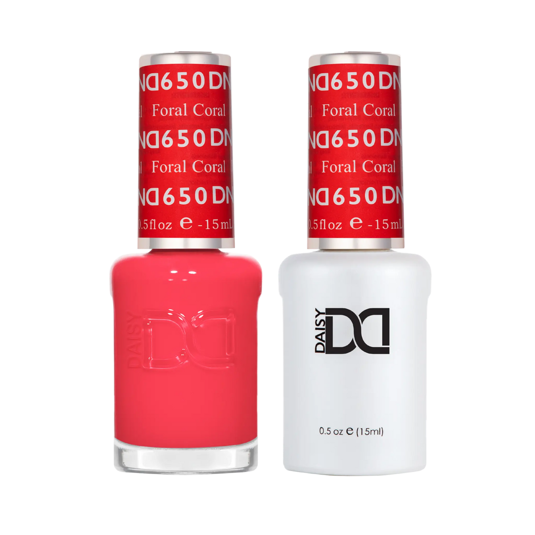 DND Gel #650 Foral Coral