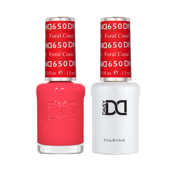 DND Gel #650 Foral Coral