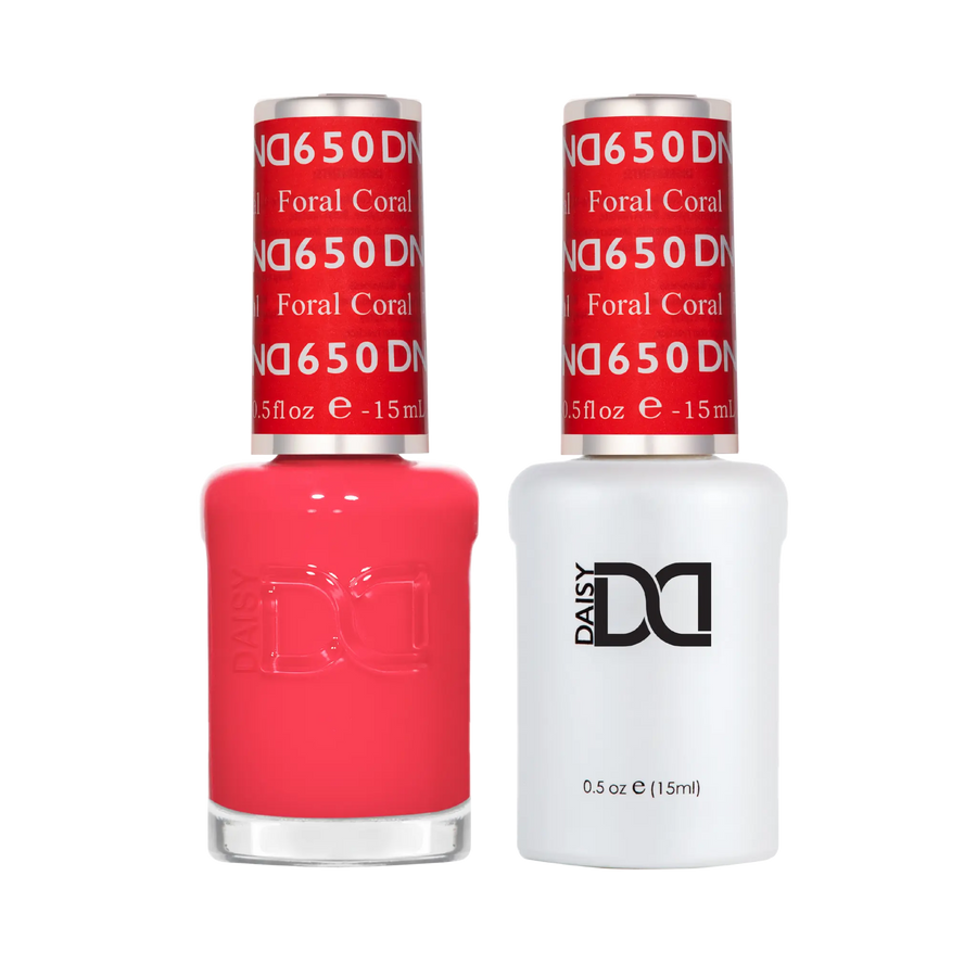 DND Gel #650 Foral Coral