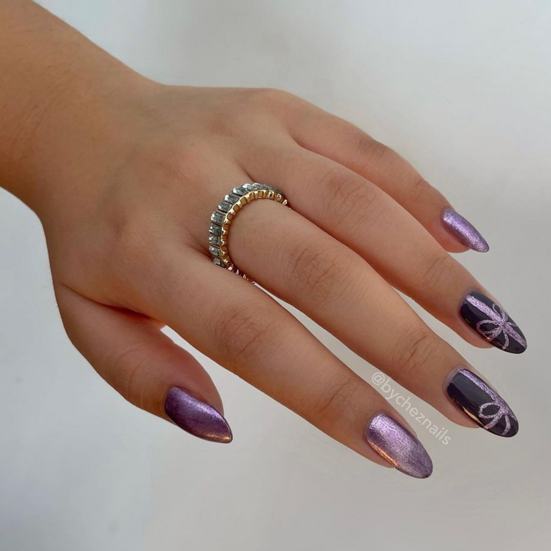 DND Gel #706 Orchid Lust – nail swatch