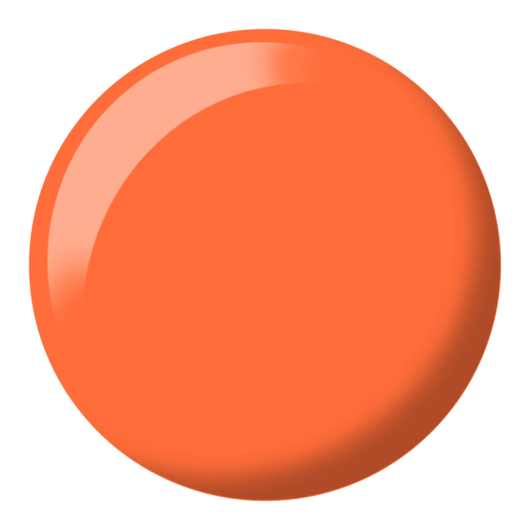 DND Gel #713 Orange Sherbet – color