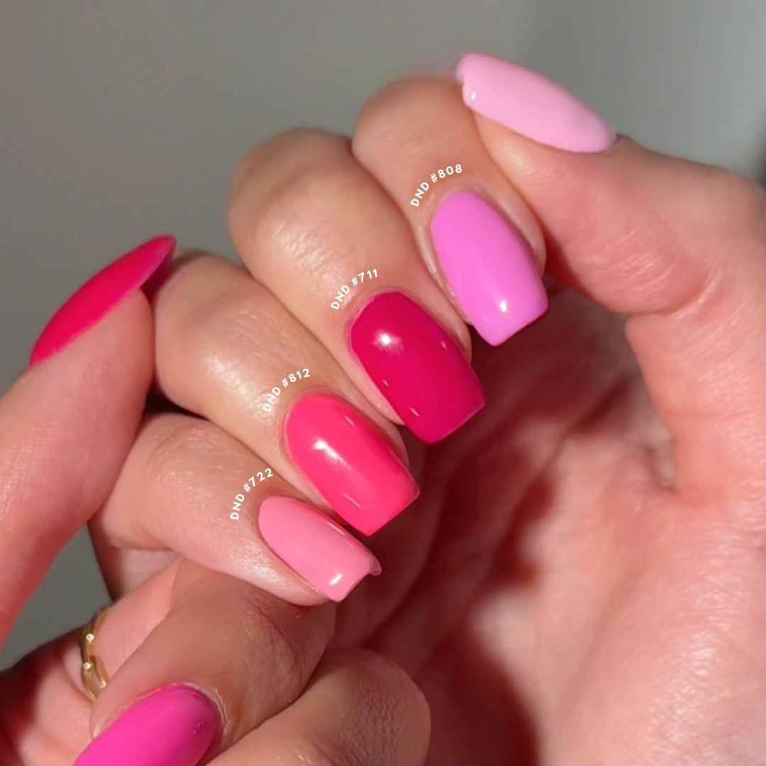 DND Gel #812 Sweet Tooth – nail swatch 2