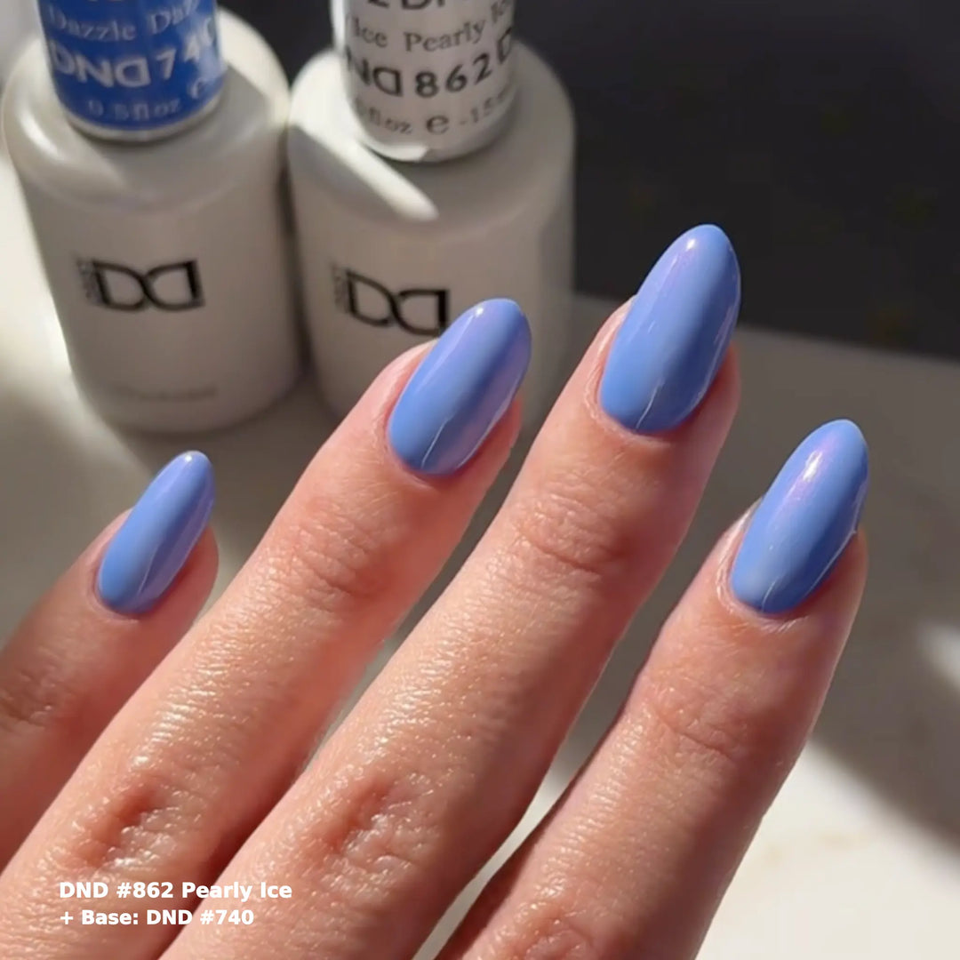 DND Gel #740 Dazzle – nail art