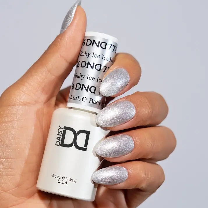 DND Gel #776 Ice Ice Baby – nail swatch