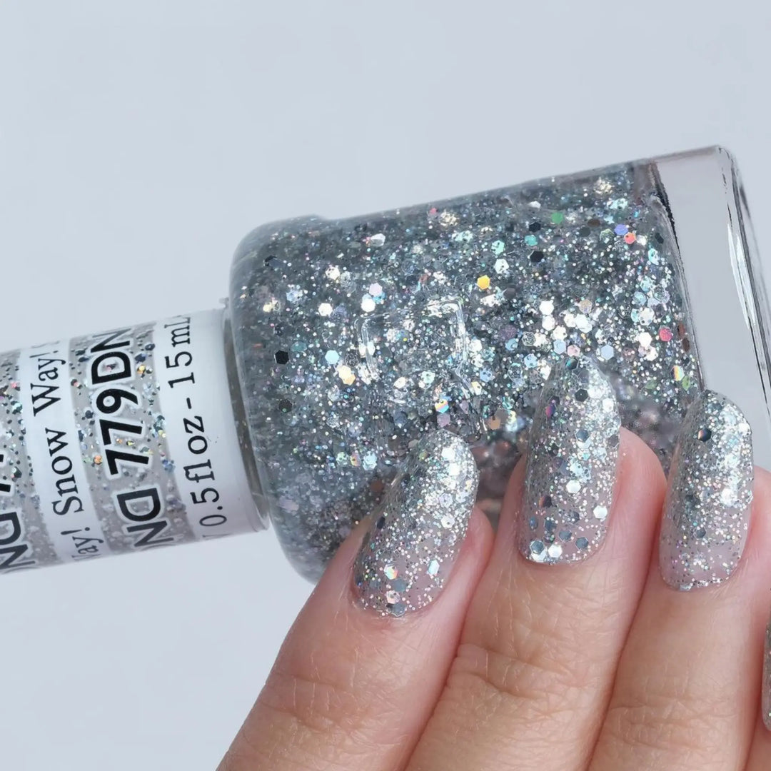 DND Gel #779 Snow Way! – nail swatch