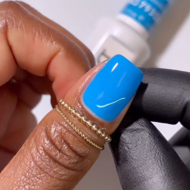 DND Gel #793 Seaside – nail swatch