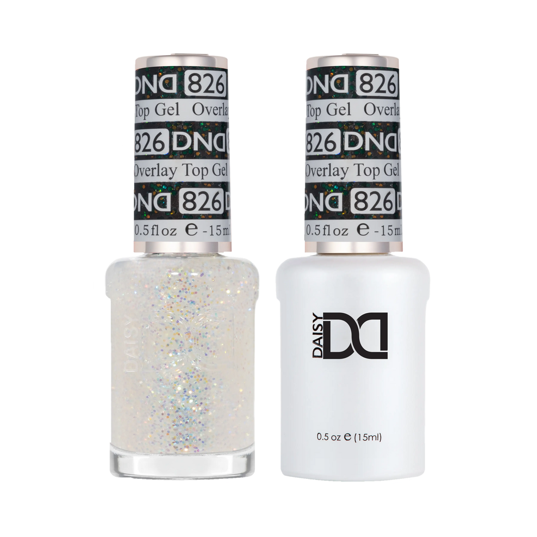 DND Gel #826 Overlay Top Gel