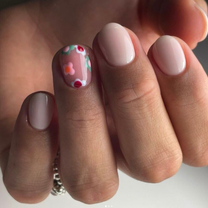 DND Gel #860 She's White? She's Pink? – nail swatch 8