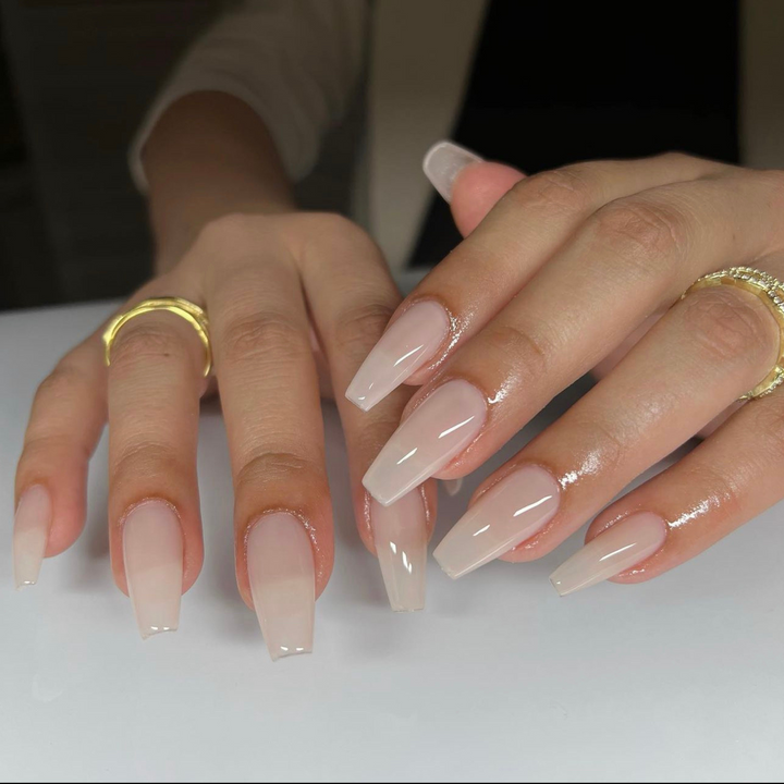 DND Gel #867 Perfect Nude – nail swatch 2