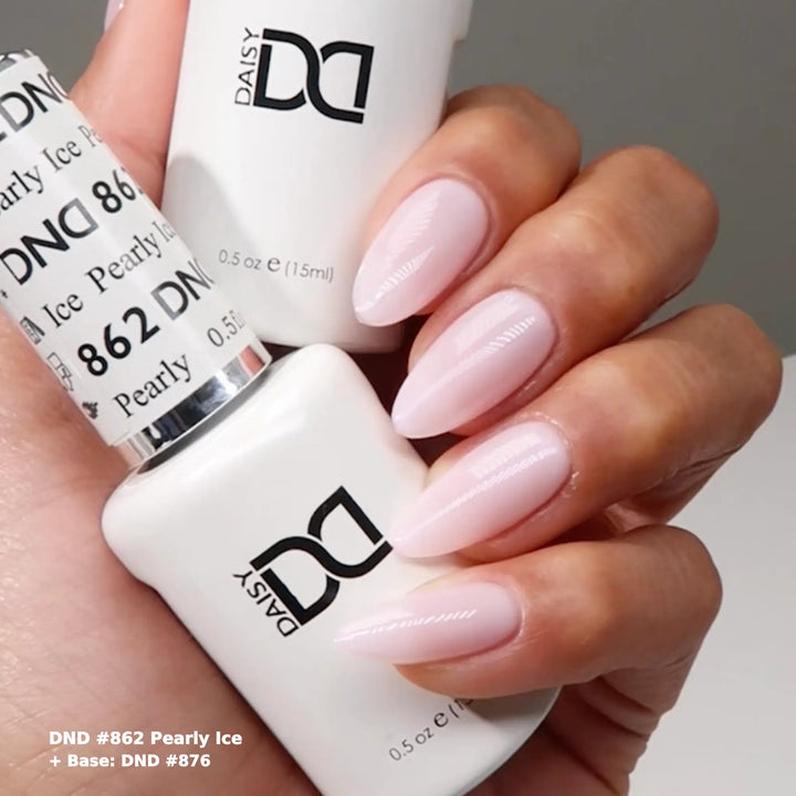 DND Gel #876 Flower Girl – nail art