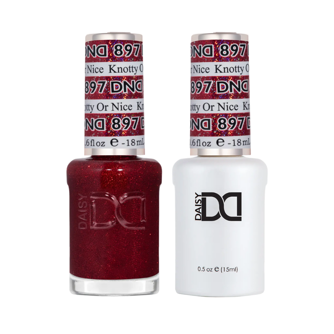 DND Gel #897 Knotty Or Nice