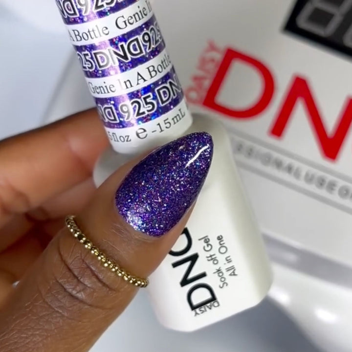 DND Gel #925 Genie In A Bottle – nail swatch 2