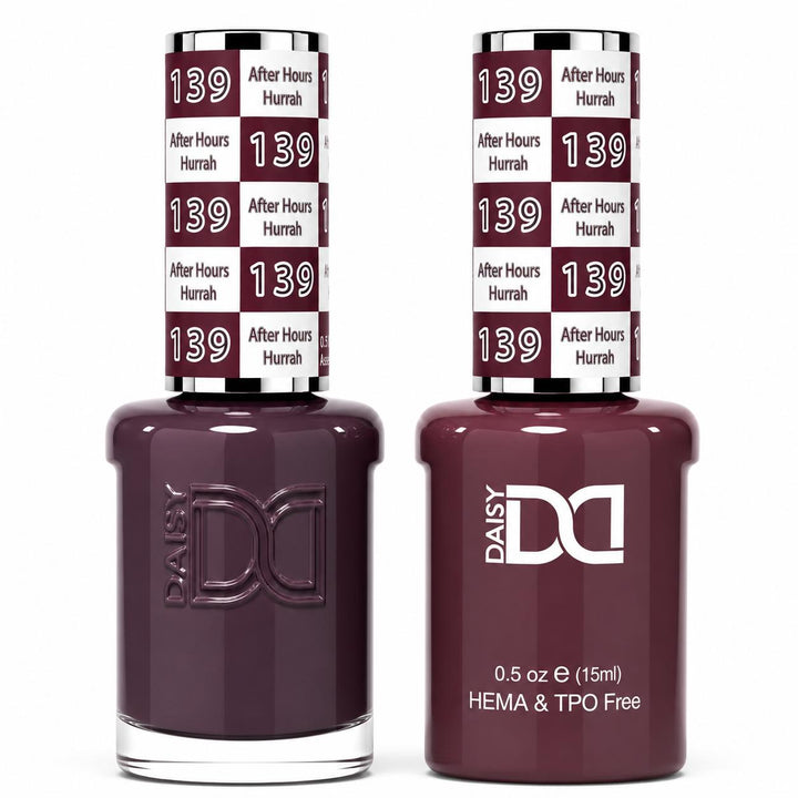 #139 - DND - Hema-Free & TPO-Free Gel & Lacquer - After Hours Hurrah