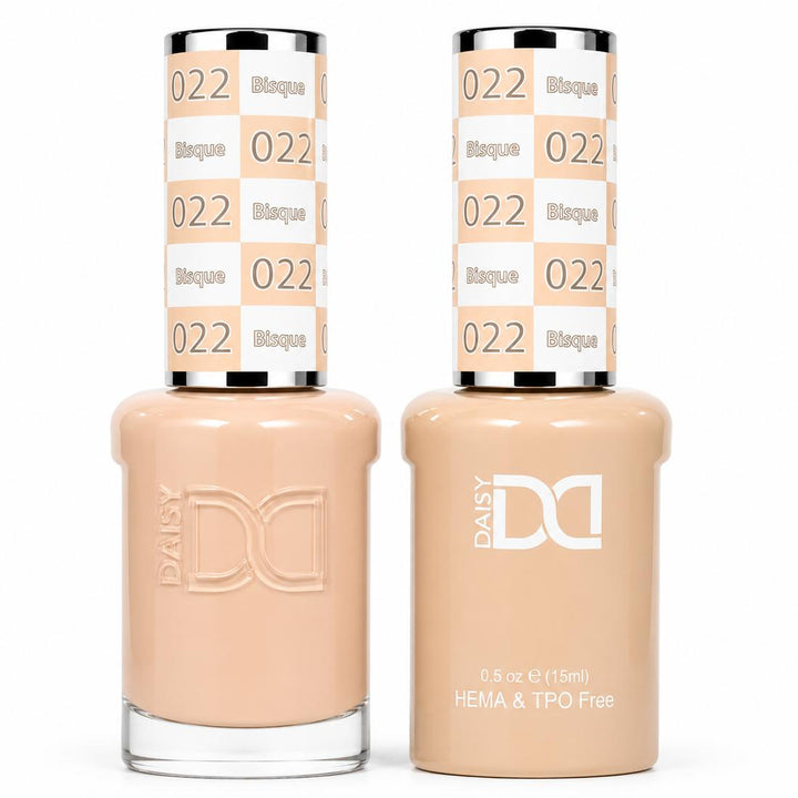 #022 - DND - Hema-Free & TPO-Free Gel & Lacquer - Bisque