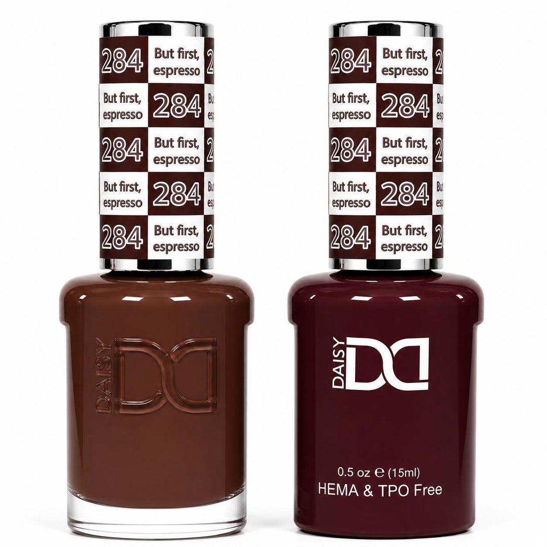 #284 - DND - Hema-Free & TPO-Free Gel & Lacquer - But First Espresso