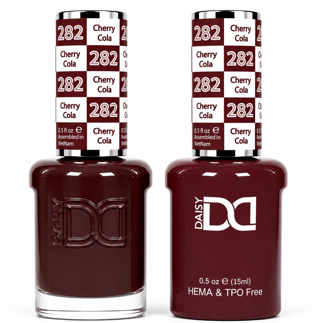 #282 - DND - Hema-Free & TPO-Free Gel & Lacquer - Cherry Cola