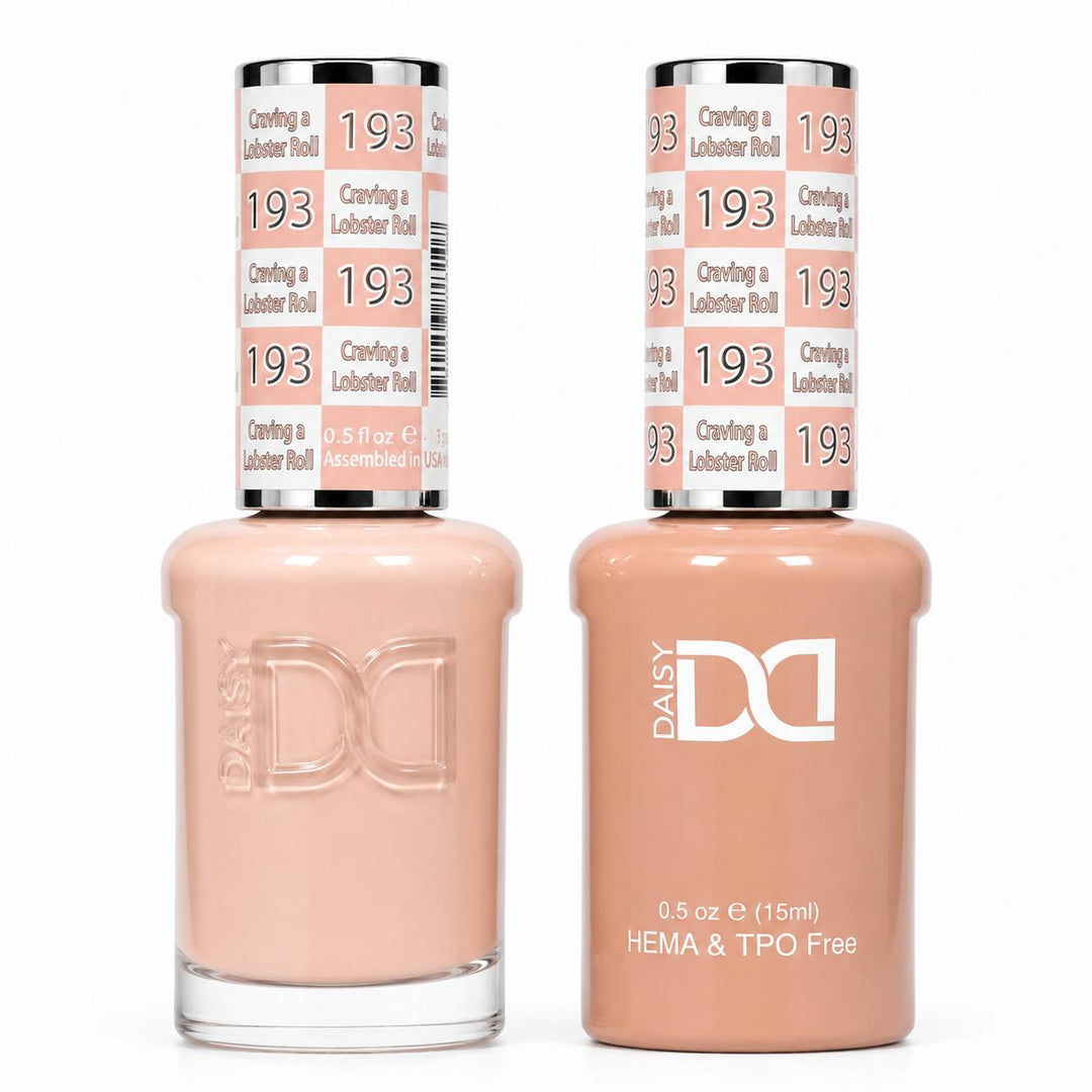 #193 - DND - Hema-Free & TPO-Free Gel & Lacquer - Craving A Lobster Roll