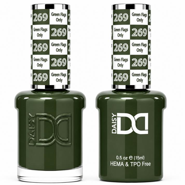 #269 - DND - Hema-Free & TPO-Free Gel & Lacquer - Green Flags Only