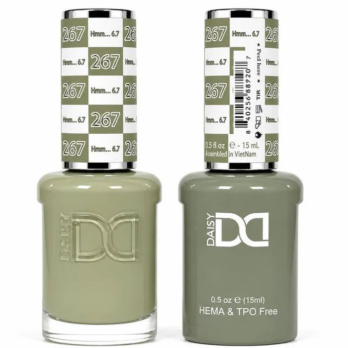 #267 - DND - Hema-Free & TPO-Free Gel & Lacquer - Hmm...6,7