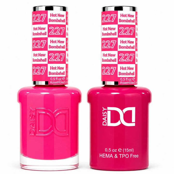#227 - DND - Hema-Free & TPO-Free Gel & Lacquer - Hot New Bombshell