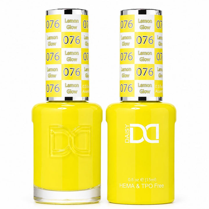 #076 - DND - Hema-Free & TPO-Free Gel & Lacquer - Lemon Glow