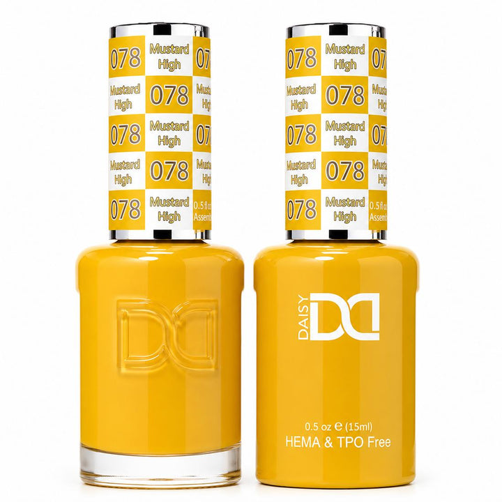 #078 - DND - Hema-Free & TPO-Free Gel & Lacquer - Mustard High