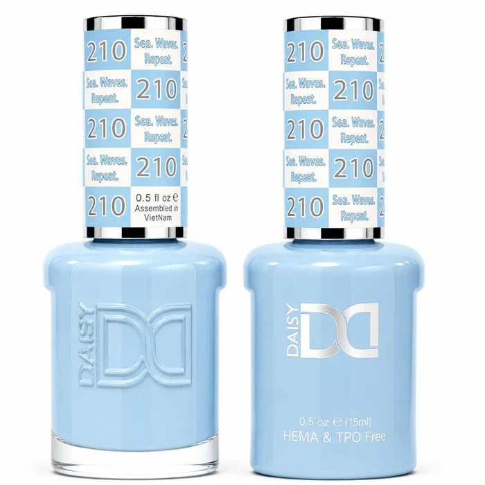#210 - DND - Hema-Free & TPO-Free Gel & Lacquer - Sea. Waves. Repeat