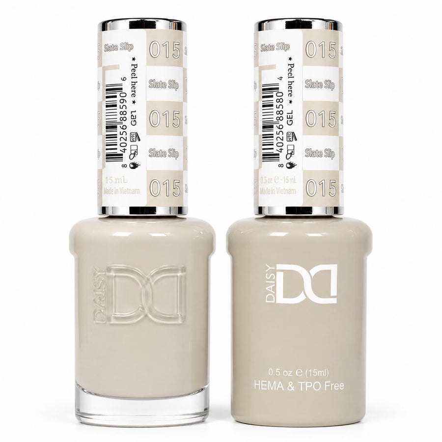 #015 - DND - Hema-Free & TPO-Free Gel & Lacquer - Slate Slip