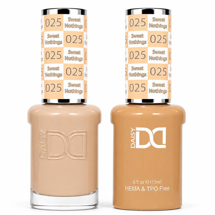 #025 - DND - Hema-Free & TPO-Free Gel & Lacquer - Sweet Nothings