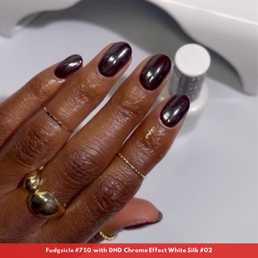 DND Gel #750 Fudgsicle – nail art