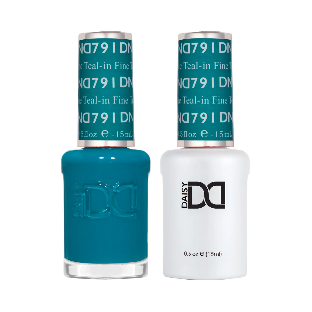 DND Gel #791 Teal-In Fine
