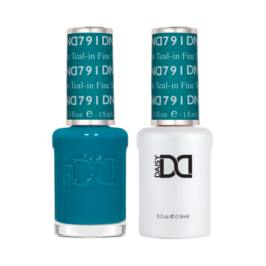 DND Gel #791 Teal-In Fine