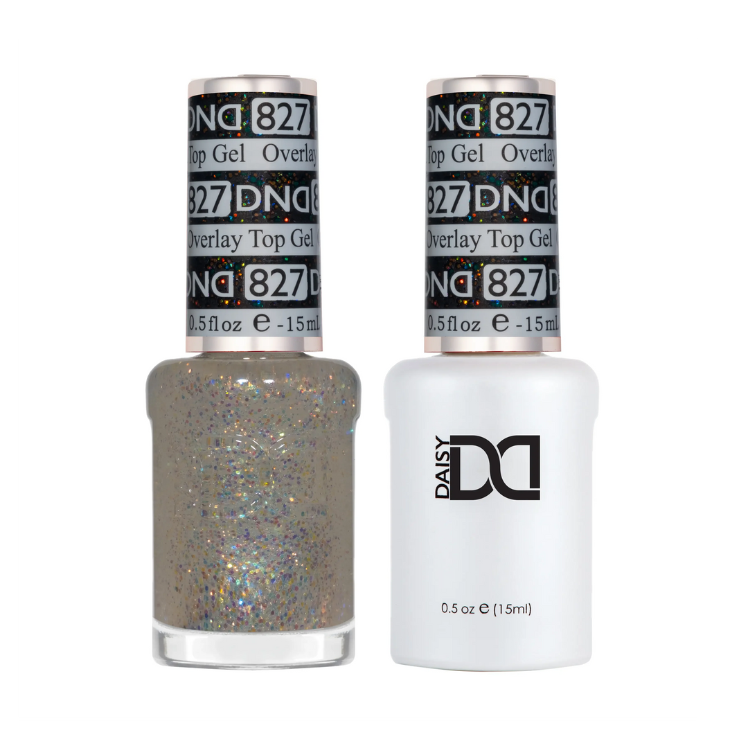 DND Gel #827 Overlay Top Gel
