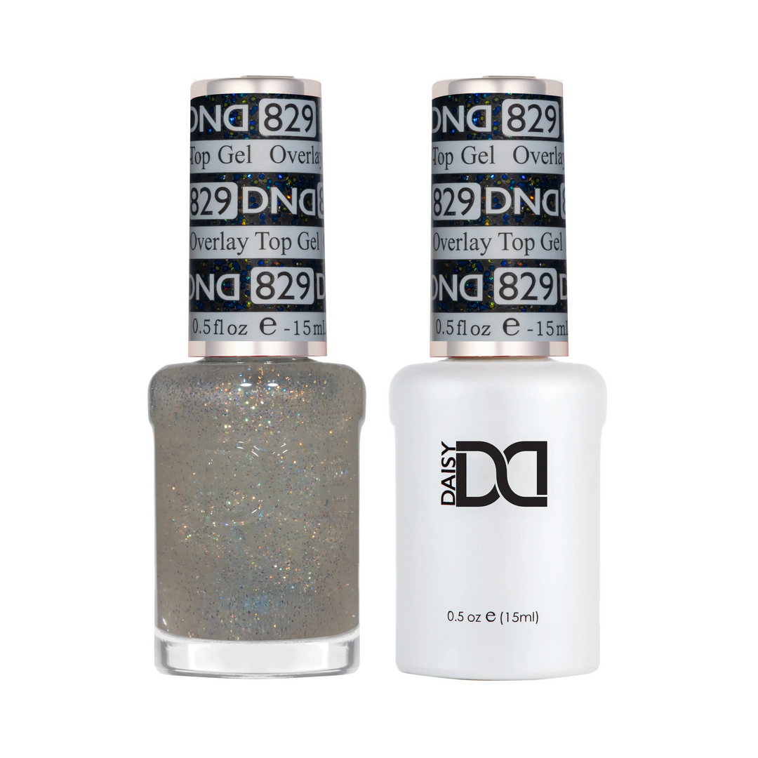 DND Gel #829 Overlay Top Gel