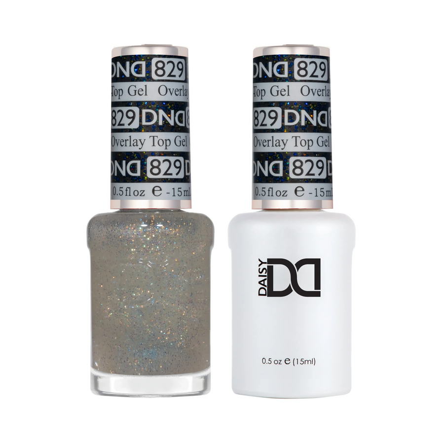 DND Gel #829 Overlay Top Gel