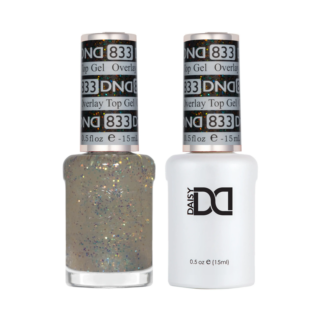 DND Gel #833 Overlay Top Gel