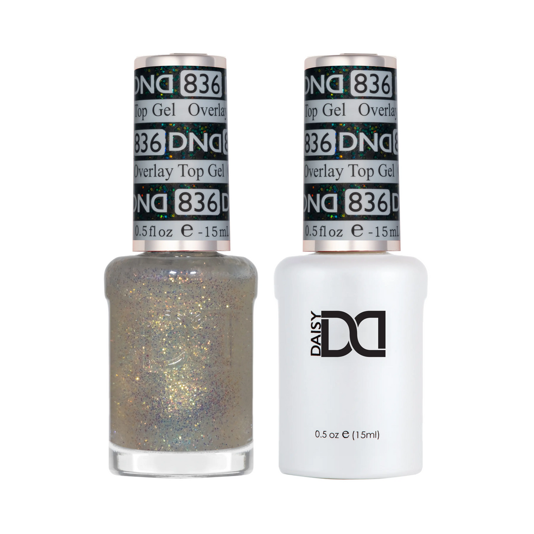 DND Gel #836 Overlay Top Gel