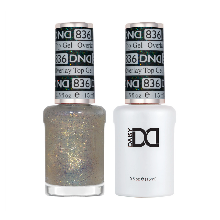 DND Gel #836 Overlay Top Gel