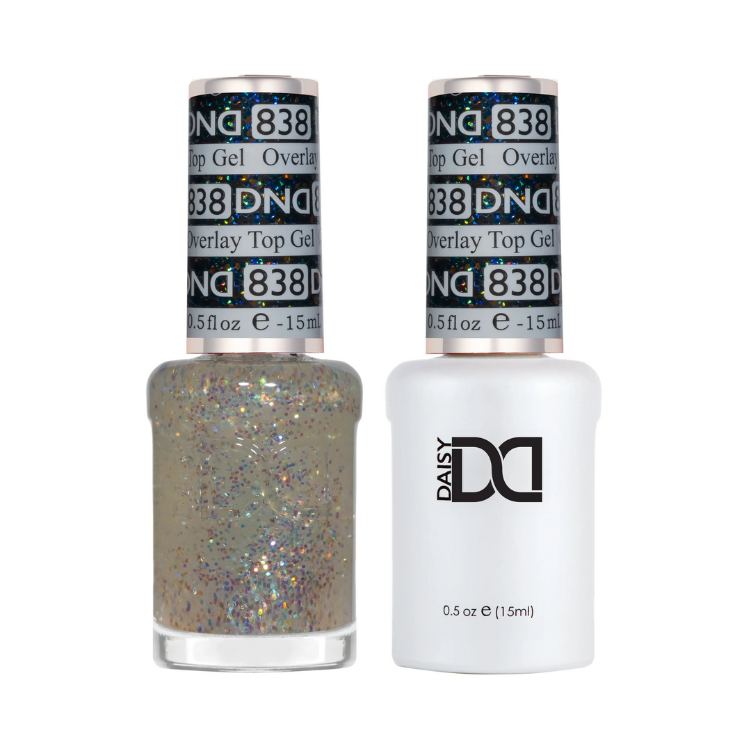 DND Gel #838 Overlay Top Gel
