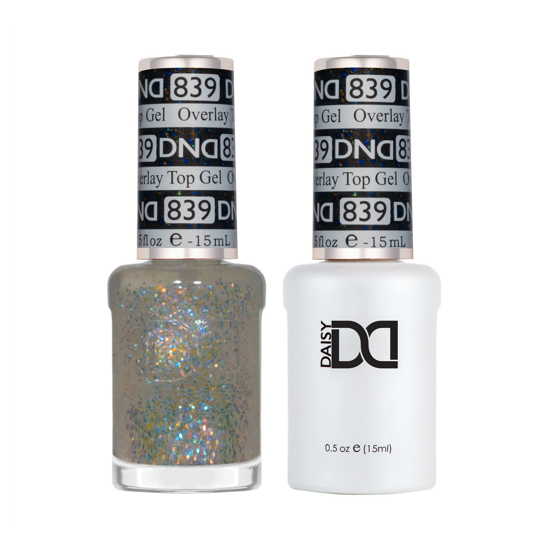 DND Gel #839 Overlay Top Gel