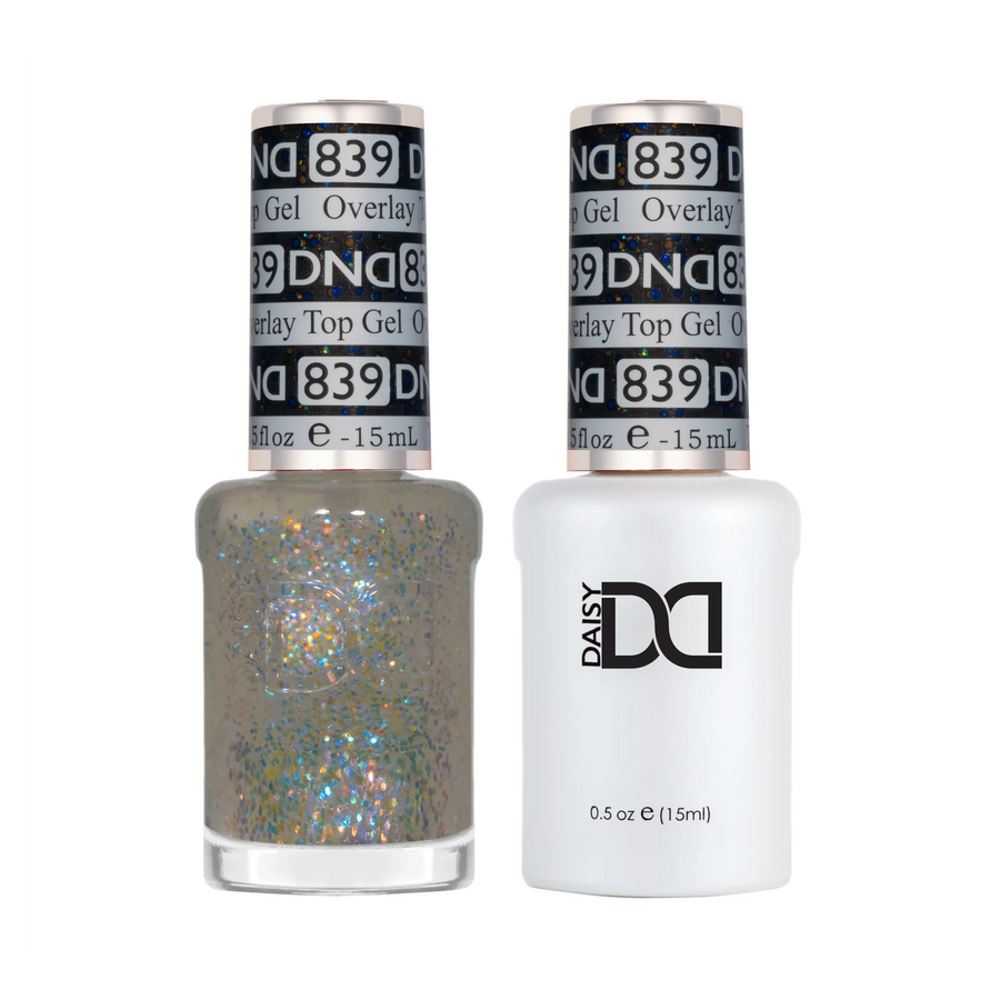 DND Gel #839 Overlay Top Gel