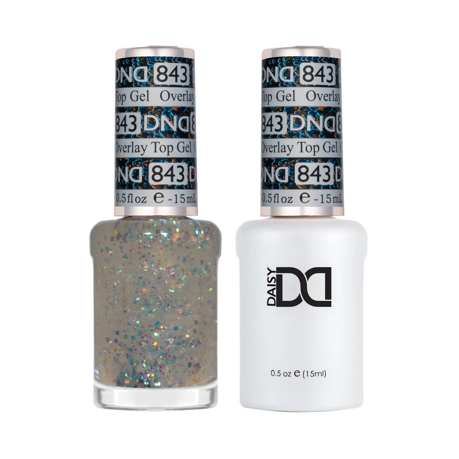 DND Gel #843 Overlay Top Gel